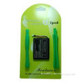 750mAh Li-polymer MP3 player Battery for iPod photo 4Gen